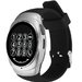 Resigilat! Ceas Smartwatch iUni Classic O100, BT, LCD 1.3 Inch, Silver